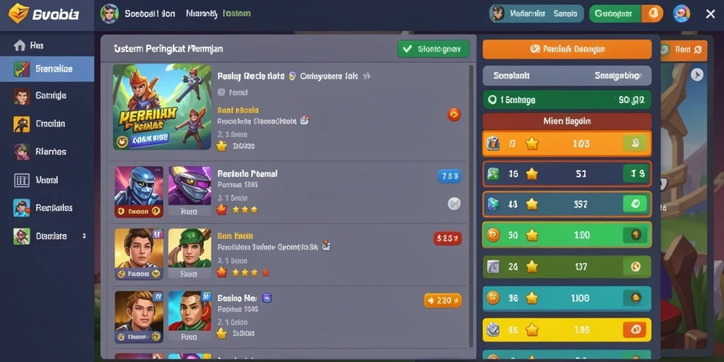 Screenshot pertama menunjukkan tampilan antarmuka yang menarik dan ramah pengguna.