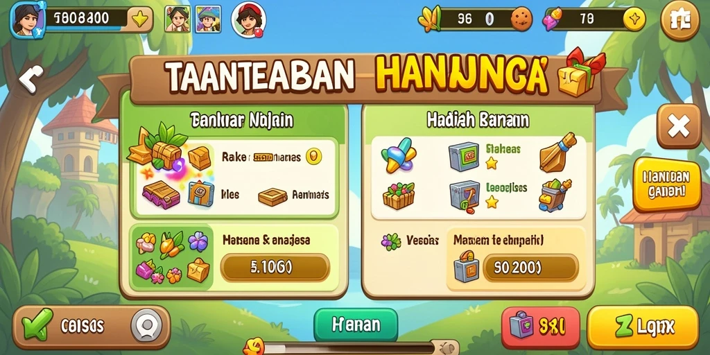 Tampilan antarmuka yang menarik dan mudah digunakan.
