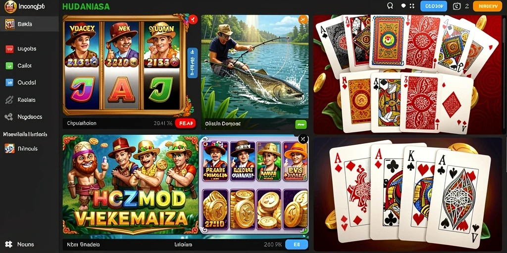 Tampilan awal game FOKUS777 yang menarik.