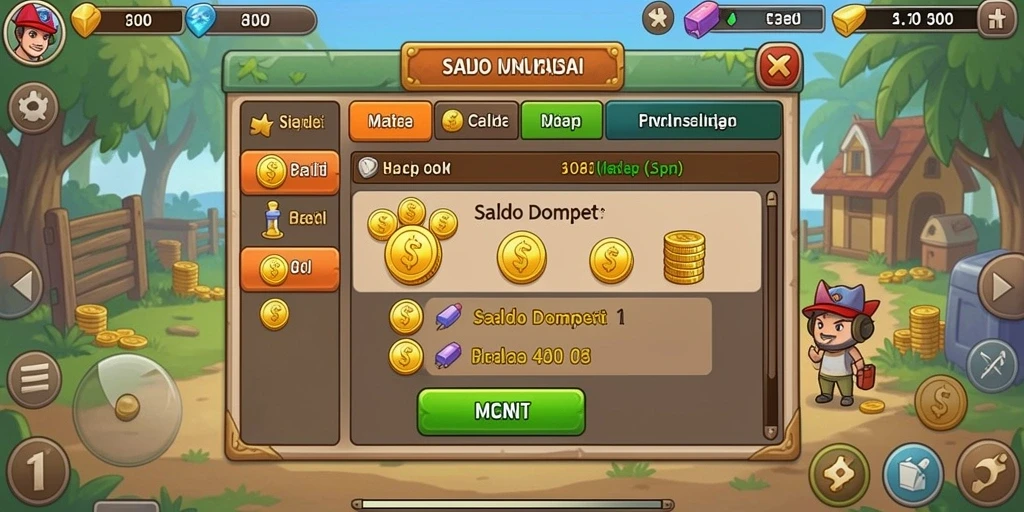 Tampilan awal yang menarik dan mudah dinavigasi.