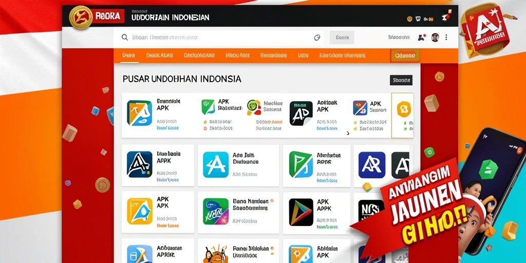 Tampilan awal permainan yang menarik.