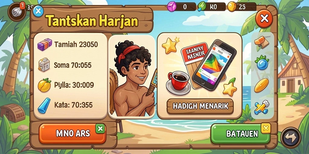 Tampilan antarmuka yang menarik dan mudah digunakan.