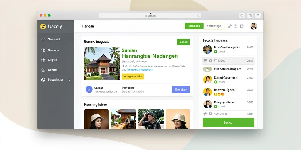 Tampilan antarmuka yang ramah pengguna.