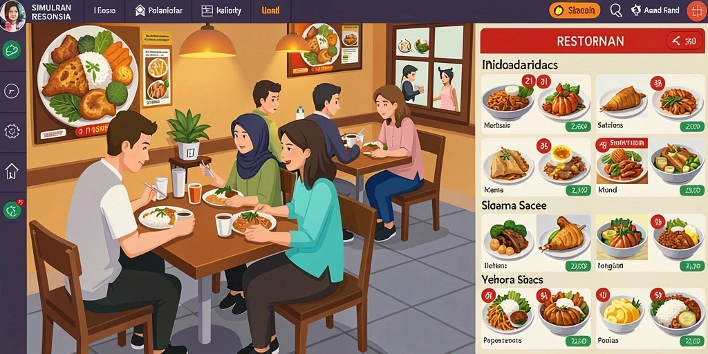 Tampilan antarmuka yang ramah pengguna.