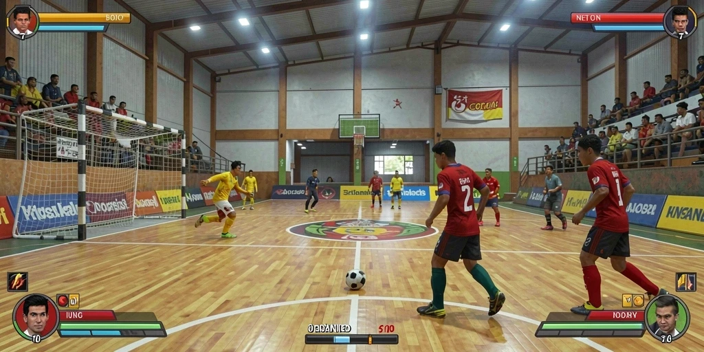 Tampilan karakter utama dalam petualangan.