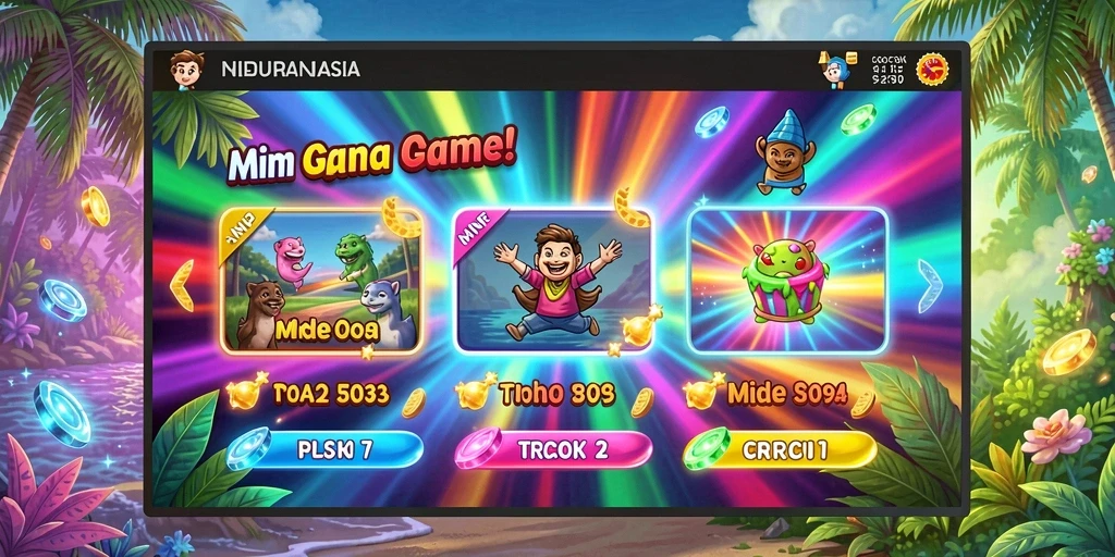 Tampilan awal yang menarik dan memikat.