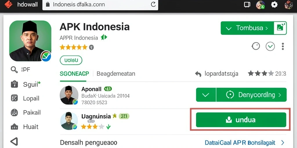 Tampilan antarmuka yang ramah pengguna dan menarik.